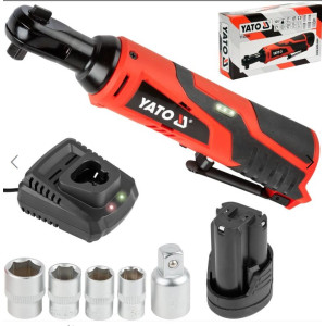 E Grzechotka udarowa 12V  2,0Ah 45Nm YATO